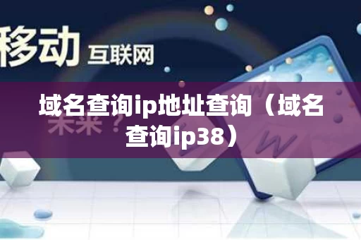 域名查询ip地址查询（域名查询ip38）