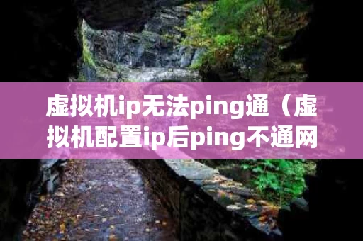虚拟机ip无法ping通（虚拟机配置ip后ping不通网关）