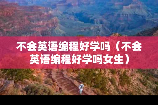 不会英语编程好学吗（不会英语编程好学吗女生）