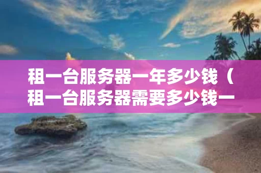 租一台服务器一年多少钱（租一台服务器需要多少钱一个月）