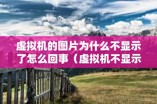 虚拟机的图片为什么不显示了怎么回事（虚拟机不显示桌面图标）