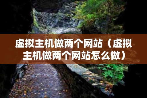 虚拟主机做两个网站（虚拟主机做两个网站怎么做）
