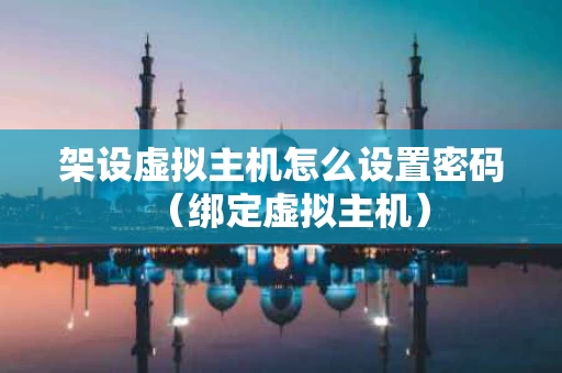 架设虚拟主机怎么设置密码（绑定虚拟主机）