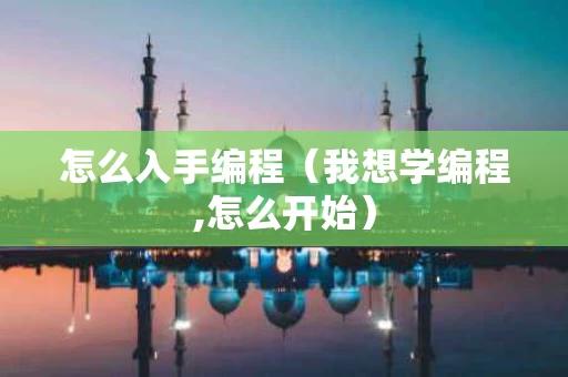 怎么入手编程（我想学编程,怎么开始）