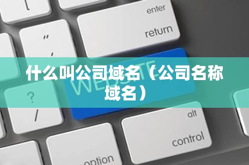 什么叫公司域名（公司名称域名）