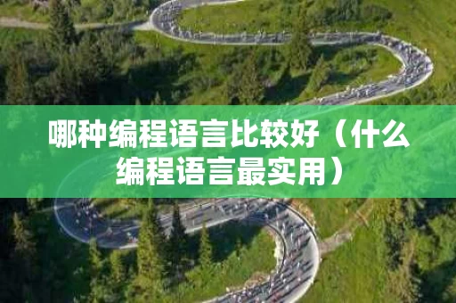 哪种编程语言比较好（什么编程语言最实用）