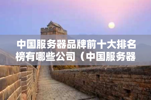 中国服务器品牌前十大排名榜有哪些公司（中国服务器生产厂家排名）