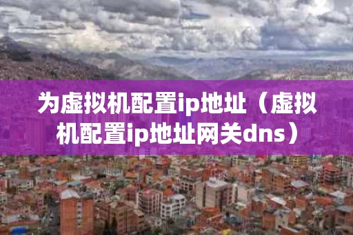 为虚拟机配置ip地址（虚拟机配置ip地址网关dns）