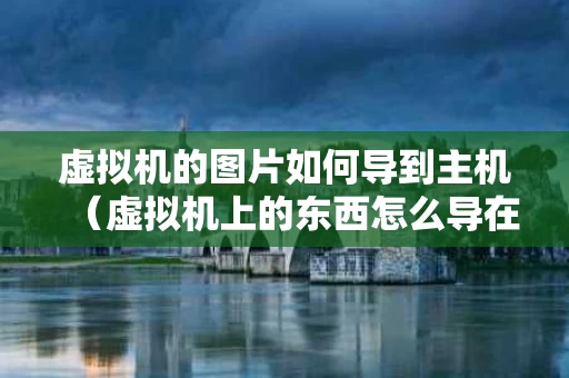 虚拟机的图片如何导到主机（虚拟机上的东西怎么导在本地电脑上）