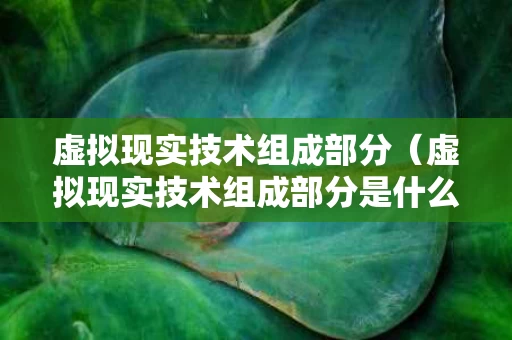 虚拟现实技术组成部分（虚拟现实技术组成部分是什么）