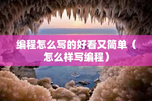 编程怎么写的好看又简单（怎么样写编程）