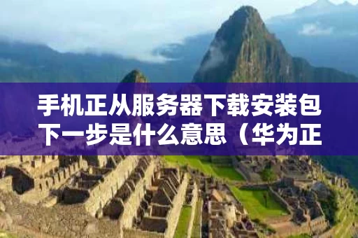 手机正从服务器下载安装包下一步是什么意思（华为正从服务器下载安装包）