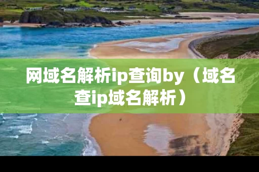网域名解析ip查询by（域名查ip域名解析）