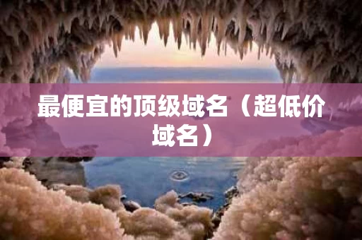 最便宜的顶级域名（超低价域名）