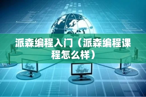 派森编程入门（派森编程课程怎么样）