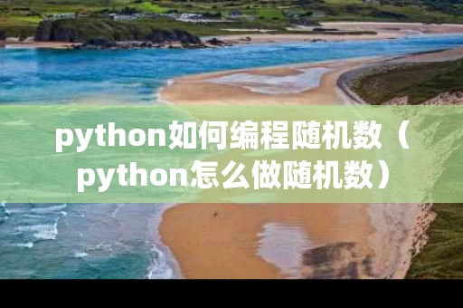 python如何编程随机数（python怎么做随机数）
