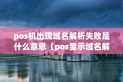 pos机出现域名解析失败是什么意思（pos显示域名解析失败）