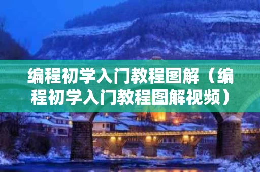 编程初学入门教程图解（编程初学入门教程图解视频）