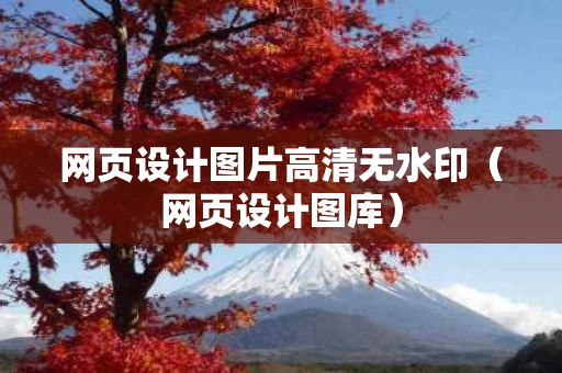 网页设计图片高清无水印（网页设计图库）