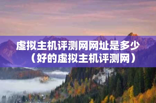 虚拟主机评测网网址是多少（好的虚拟主机评测网）