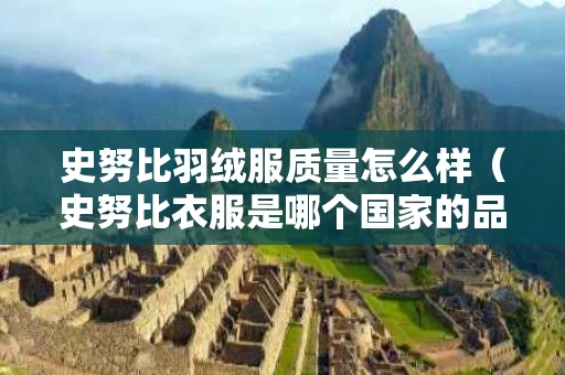 史努比羽绒服质量怎么样（史努比衣服是哪个国家的品牌）