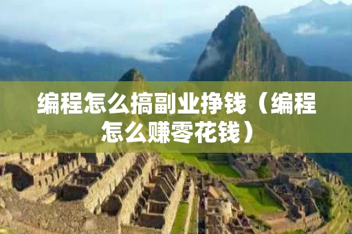 编程怎么搞副业挣钱（编程怎么赚零花钱）