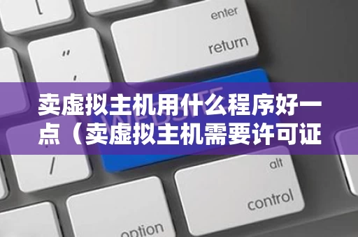 卖虚拟主机用什么程序好一点（卖虚拟主机需要许可证吗）