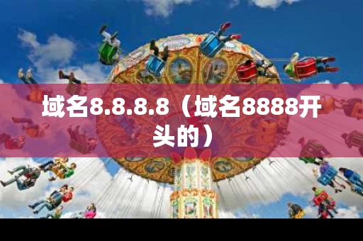 域名8.8.8.8（域名8888开头的）