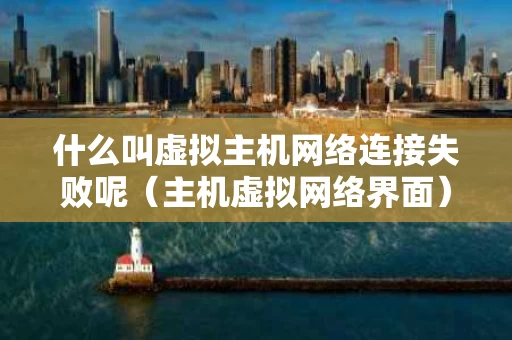 什么叫虚拟主机网络连接失败呢（主机虚拟网络界面）