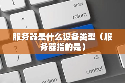 服务器是什么设备类型（服务器指的是）