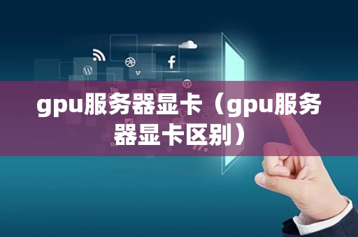 gpu服务器显卡（gpu服务器显卡区别）