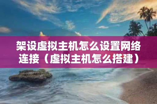 架设虚拟主机怎么设置网络连接（虚拟主机怎么搭建）