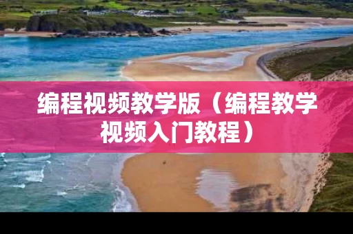编程视频教学版（编程教学视频入门教程）