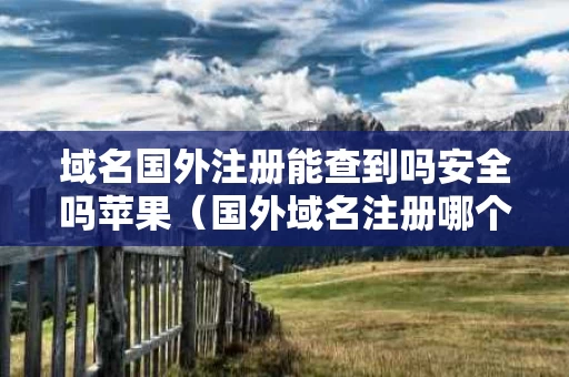 域名国外注册能查到吗安全吗苹果（国外域名注册哪个便宜）