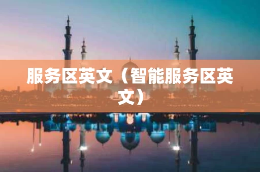 服务区英文（智能服务区英文）