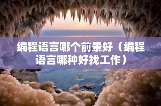 编程语言哪个前景好（编程语言哪种好找工作）