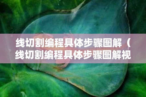 线切割编程具体步骤图解（线切割编程具体步骤图解视频）