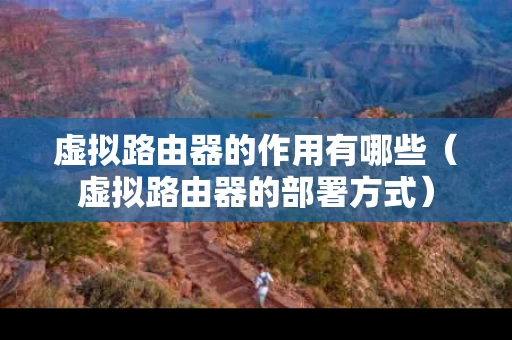 虚拟路由器的作用有哪些（虚拟路由器的部署方式）