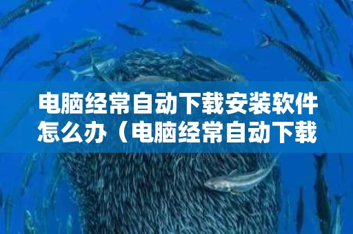 电脑经常自动下载安装软件怎么办（电脑经常自动下载软件怎么解决）