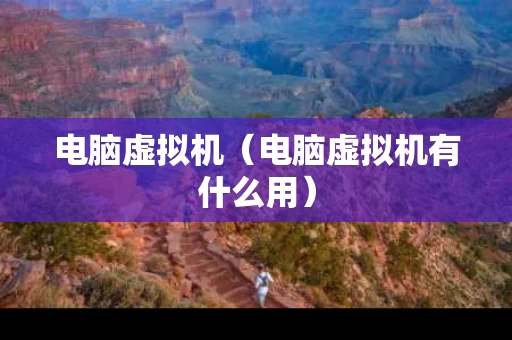 电脑虚拟机（电脑虚拟机有什么用）