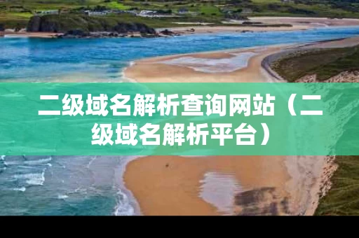 二级域名解析查询网站（二级域名解析平台）