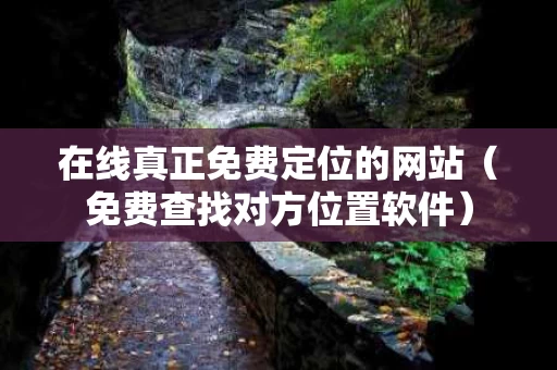 在线真正免费定位的网站（免费查找对方位置软件）