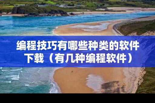 编程技巧有哪些种类的软件下载（有几种编程软件）