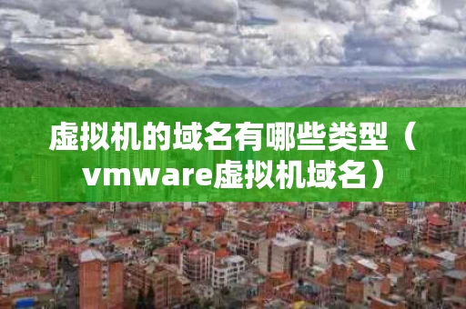 虚拟机的域名有哪些类型（vmware虚拟机域名）