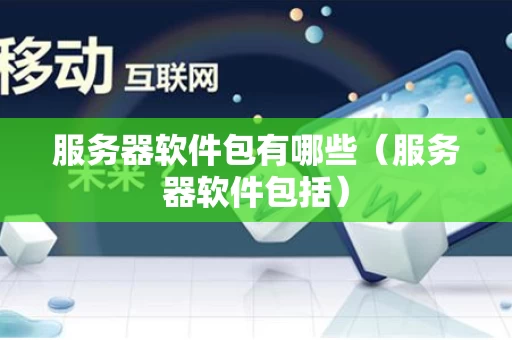 服务器软件包有哪些（服务器软件包括）