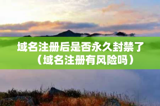 域名注册后是否永久封禁了（域名注册有风险吗）