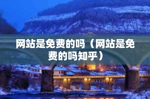 网站是免费的吗（网站是免费的吗知乎）