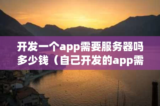 开发一个app需要服务器吗多少钱（自己开发的app需要服务器吗）