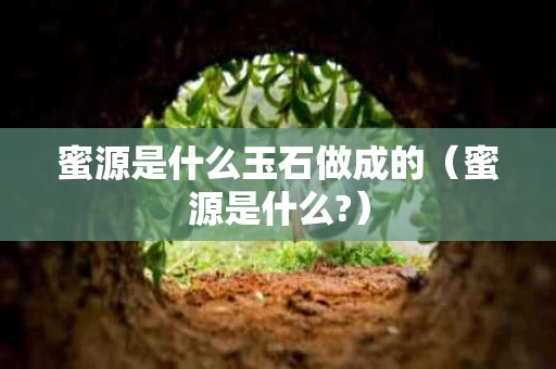 蜜源是什么玉石做成的（蜜源是什么?）