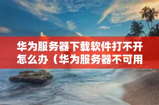 华为服务器下载软件打不开怎么办（华为服务器不可用怎么解决）
